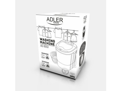 ADLER AD 8051, Mini cestovná práčka