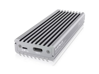 RAIDSONIC ICY Externý box M.2 NVMe silver