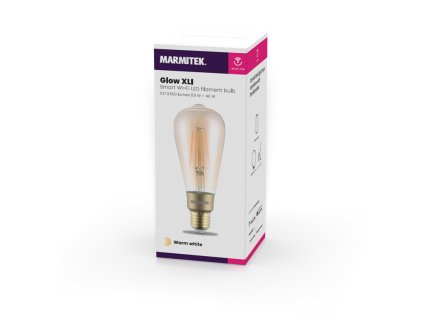 MARMITEK Glow XLI LED filament E27, 650lm, 6W