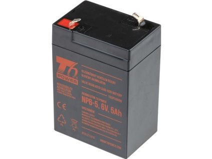 T6 POWER Akumulátor pre UPS, NP6-5, 6V, 5Ah