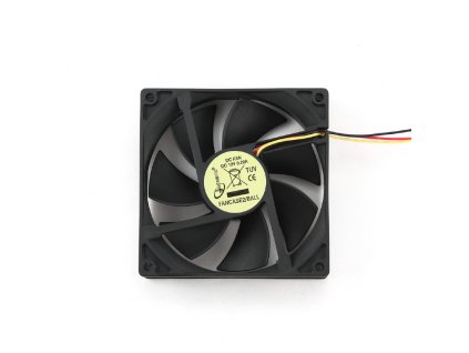 GEMBIRD FANCASE2/BALL, Ventilátor 90mm 12V