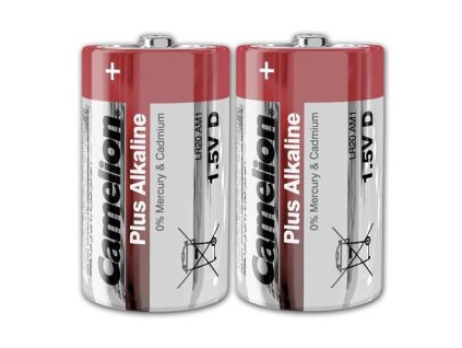 CAMELION Batérie alkalické PLUS D 2ksLR20 1.5V SP2