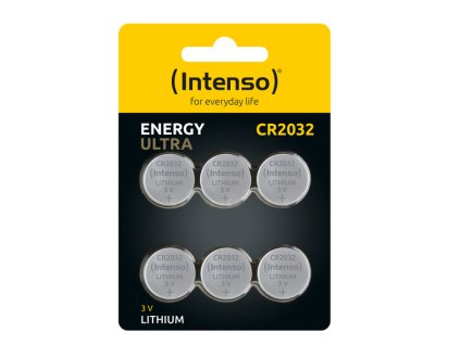 INTENSO Energy Ultra CR2032, Gombíkové batérie 6ks