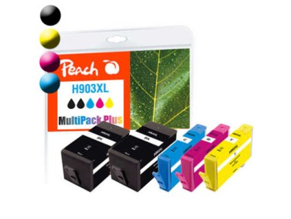 PEACH HP No. 903XL, PEA, Multi-Pack-Plus