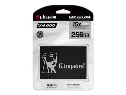 KINGSTON SSD KC600 256GB/2,5"/SATA3/7mm