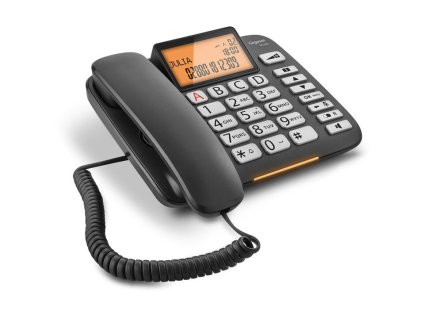 GIGASET DL580, Telefónny prístroj čierny