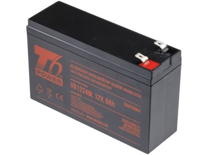 T6 POWER Akumulátor pre UPS, HR1224W, 12V, 6Ah