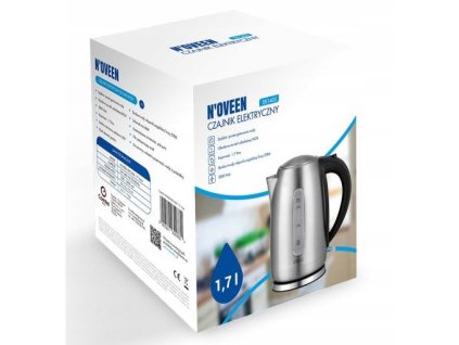 NOVEEN EK1405 INOX, Rýchlovarná kanvica 1,7L