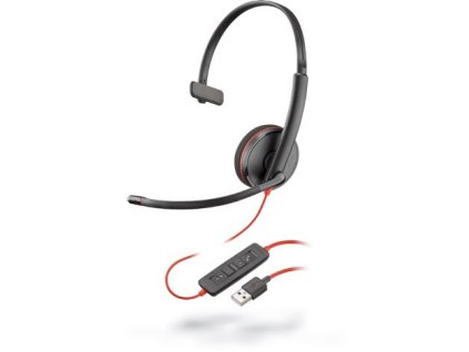 PLANTRONICS Slúchadlá s mikrofónom C3210 USB-A