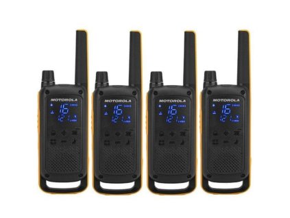 MOTOROLA T82 Extreme TALKABOUT blk/ora 4ks