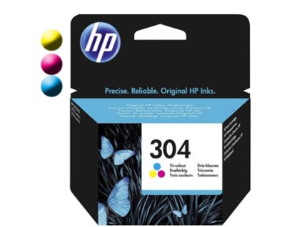 HP Cartridge HP 304 Color 2ml (N9K05AE)