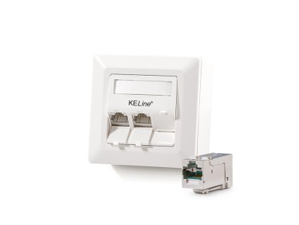 KELINE Zásuvka 601143-AP + KEJ-C6A-S-HD(3)