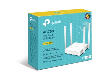 TP-Link C24 AC750 Dual-Band Wi-Fi Router