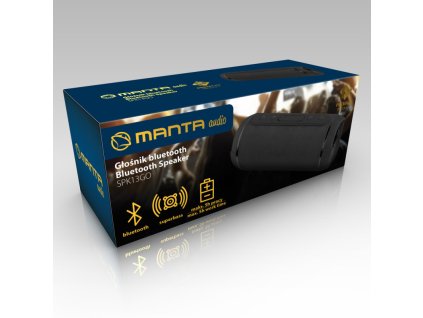 MANTA SPK13GO, Bluetooth reproduktor, blk