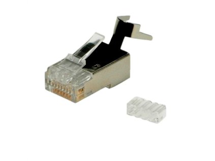 ROLINE STP konektor RJ45, cat.6, tienený 10ks/bal
