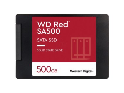 WD RED SA500, SSD Disk 2,5" 500GB, SATA3, 7mm