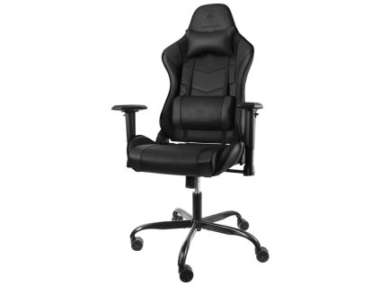 DELTACO GAM-096, Herná stolička, čierna