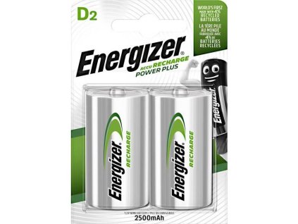 ENERGIZER Nabíjateľné batérie, D, LR20, Ni-MH, 2ks