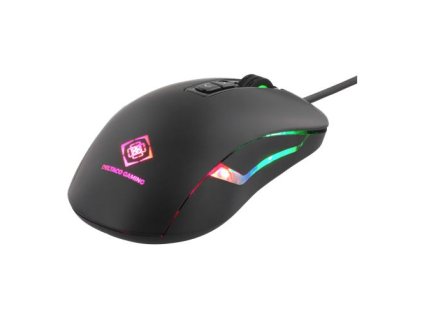 DELTACO GAM-029 GAMING, Myš, USB, čierna