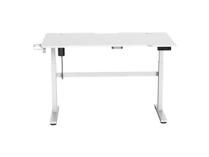 DELTACO GAM-140-W WT95, Herný stôl, biely