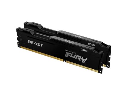KINGSTON Fury Beast Black 16GB/DDR3/1600/CL10