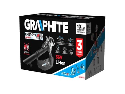 GRAPHITE ENERGY+ 58G036, AKU Fukár na lístie