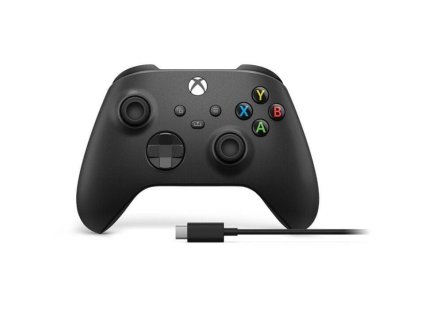 XBOX Bezdrôtový Gamepad, Black + USB-C Cable