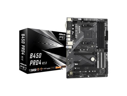 ASROCK Základná doska B450 PRO4 R2.0