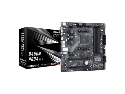 ASROCK Základná doska B450M Pro4 R2.0