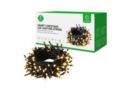 WOOX R5151, Vianočné osvetlenie, reťaz 20m