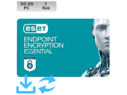 ESET Endpoint Encryption Essential 50-99PC na 1rAK
