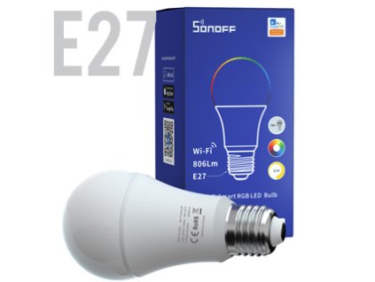 SONOFF B05-BL, eWeLink Smart Žiarovka E27, RGB