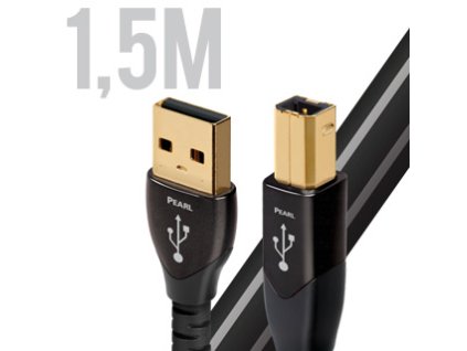 AUDIOQUEST Pearl, Kábel 1.5m, USB A - USB B