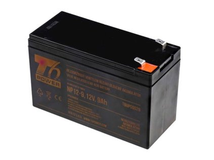 T6 POWER Akumulátor pre UPS, NP12-9,  12V, 9Ah