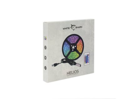 WHITE SHARK LED-05 HELIOS, LED Pásik, 5m+1m, RGB