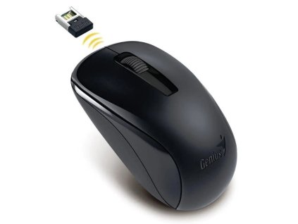 GENIUS NX-7005, Bezdrôtová myš, čierna