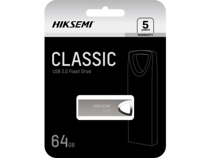 HIKSEMI HS-USB-M200, USB Kľúč, 64GB, strieborný