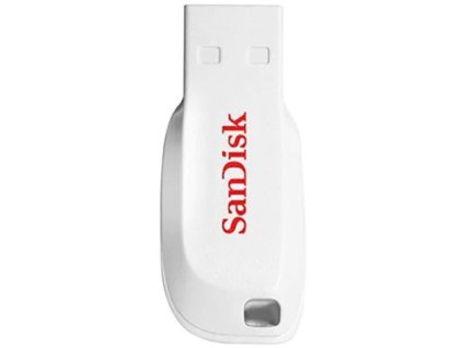SanDisk USB Cruzer Blade 16GB, biely