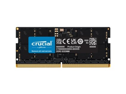 CRUCIAL RAM 32GB (1x32GB), DDR5 SO, 4800MHz, CL40