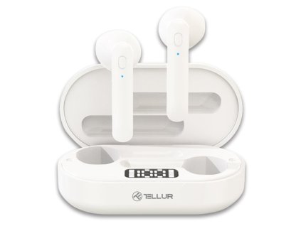 TELLUR Flip, TWS BT Bezdrôtové slúchadlá, wht