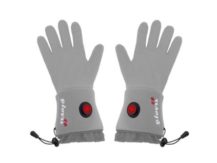 GLOVII Universal, Vyhrievané rukavice, L-XL, šed