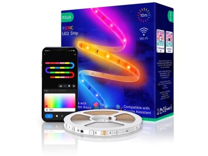 NOUS F5, SMART LED Pásik, RGB+IC, 24W, 10m