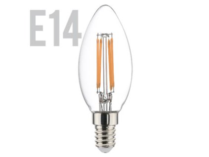 SYLVANIA ToLEDo RT CANDLE V5 E14, 470lm, 2700K,4.5
