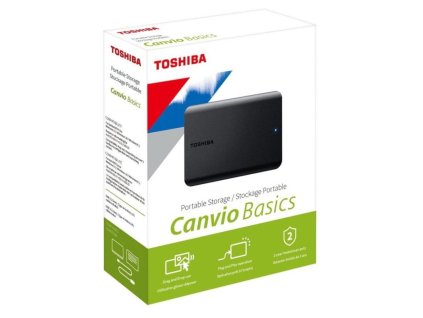 TOSHIBA Canvio BASICS 2022, 1TB, USB3.2, 2,5"