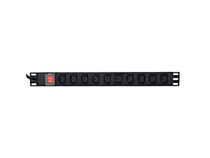 GEMBIRD EG-PDU-10C132C19 Rozvodný panel 10x C13 1U