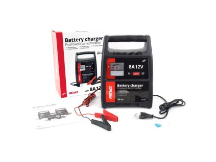 AMIO Nabíjačka autobatérií, 8A, 12V (02086)