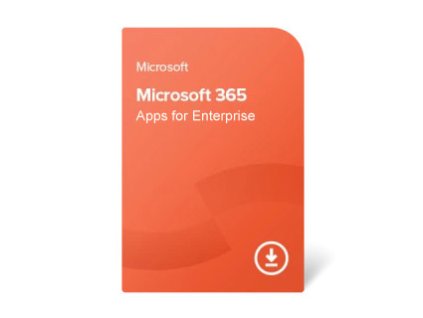 MICROSOFT 365 Apps for enterprise, 1rok, el. lic.