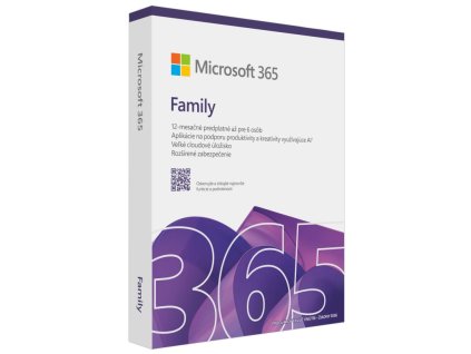 MICROSOFT 365 Family SK 1rok ML