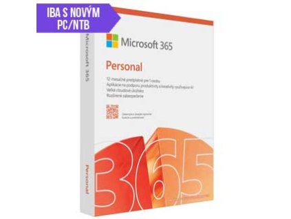 MICROSOFT 365 Personal SK 1rok ML (2024) SN