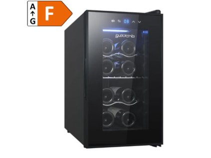 GUZZANTI GZ 0824, Vinotéka bez kompresora, čierna
